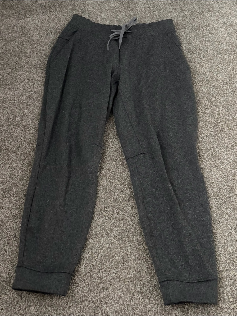 lululemon athletica Men's Charcoal Gray Joggers